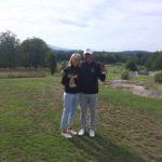 Mistry klubu ve hře na rány 2019 TEREZA VAVRUŠKOVÁ a PETR CHAJDA.