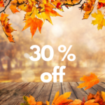 30 % off.